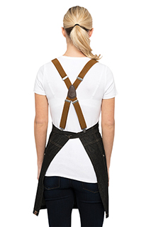 Berkeley Apron Suspenders: Solid Color - side view