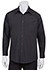 Men's Black Essential Dress Shirt - side view