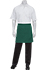 Harlem Half Bistro Apron: Green - side view