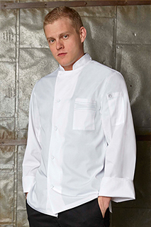 Lyss V-series Chef Coat - side view