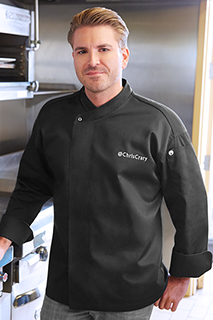 New Yorker Cool Vent Executive Chef Coat - side view