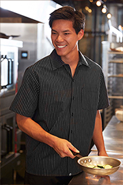 Pinstripe Cook Shirt