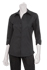 Womens Finesse 3/4-Sleeve Fitted Shirt - back view